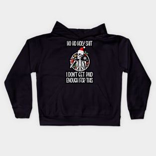 Ho ho holy christmas Kids Hoodie